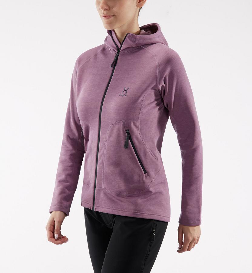 Haglöfs Womens Heron Fleece Purple New Zealand 63410ASYF